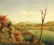 Prentice, Levi Wells Andirondack Lake painting
